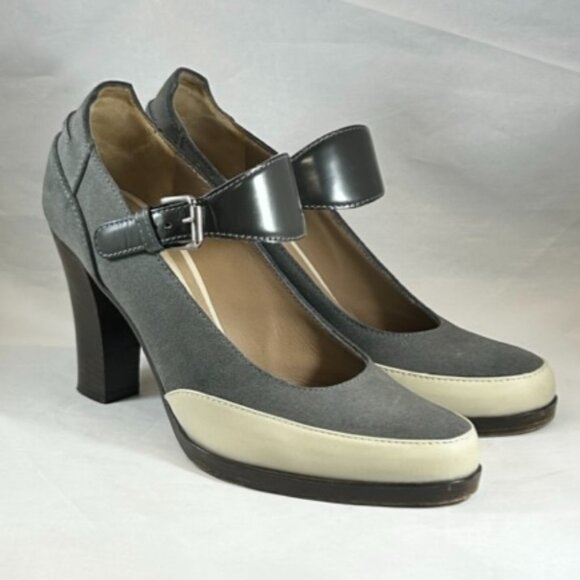 Marni grey suede Mary Janes, size 39 - Picture 1 of 13